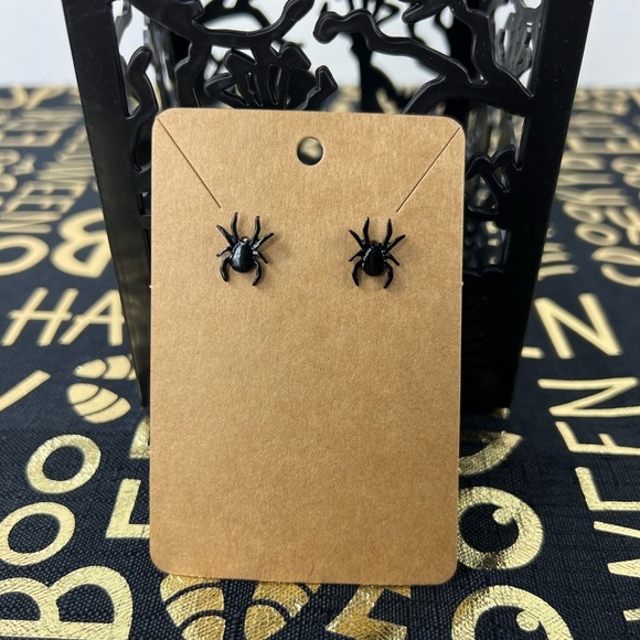 Halloween Earrings - Spiders - Picture 3 of 3